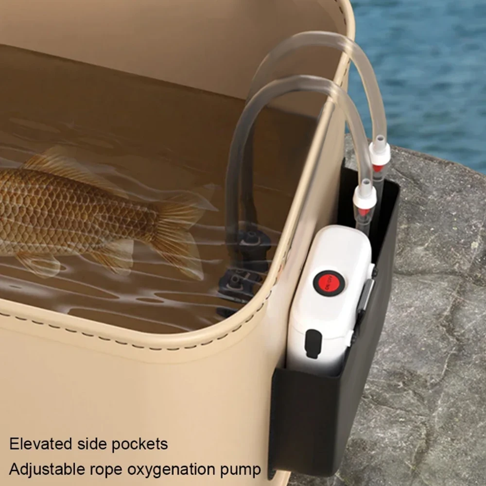 Seau de pêche pliable et porta - Fishing Equipment Net avis et prix