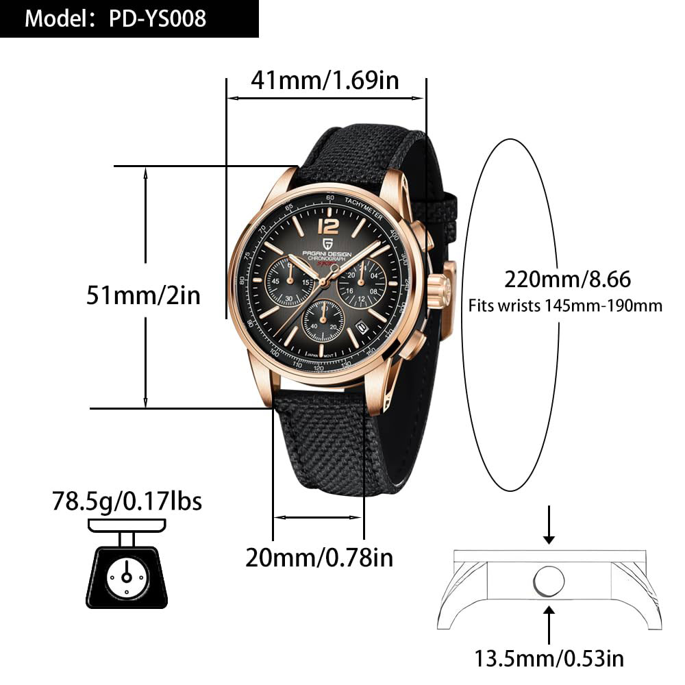 PAGANI DESIGN nouvelle montre  - Circle Hook Set avis et prix