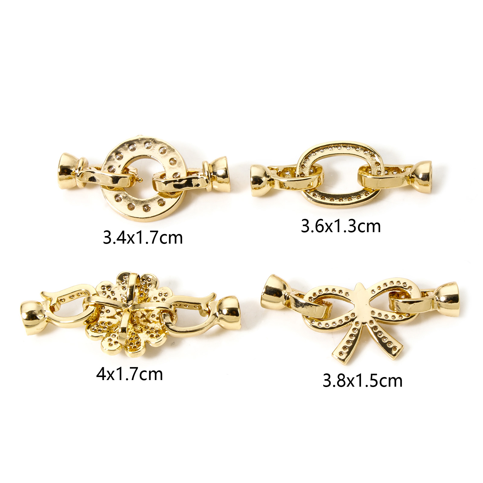 Fermoirs en laiton avec fleur  - Circle Hook Set avis et prix