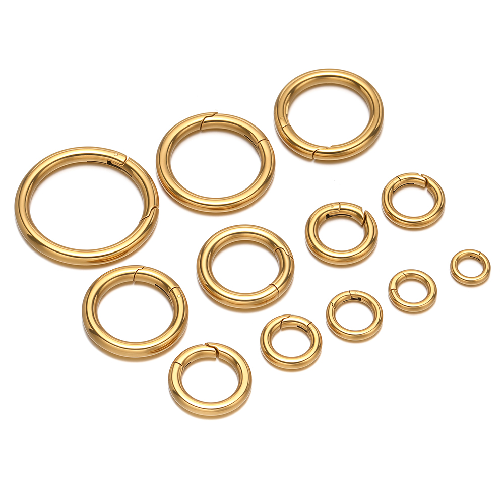Fermoirs à ressort ronds en ac - Circle Hook Set avis et prix