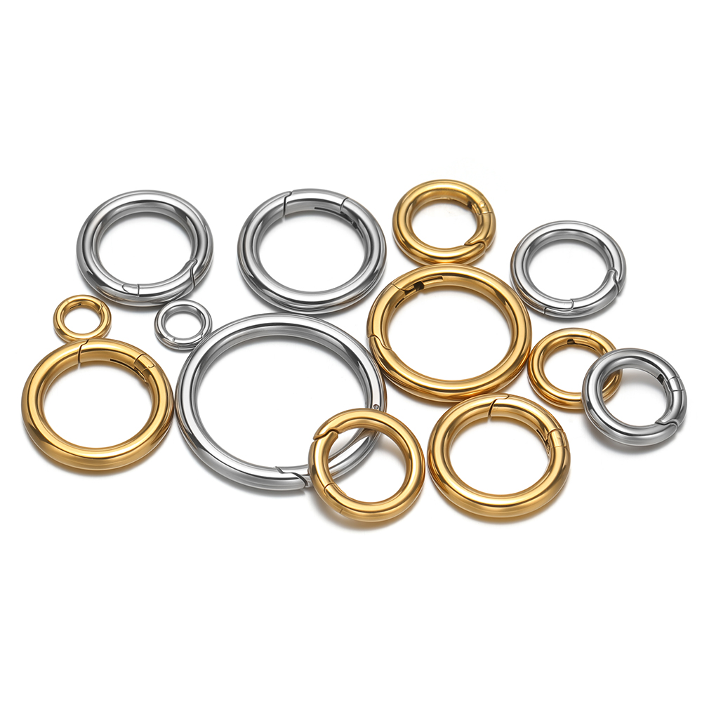 Fermoirs à ressort ronds en ac - Circle Hook Set avis et prix