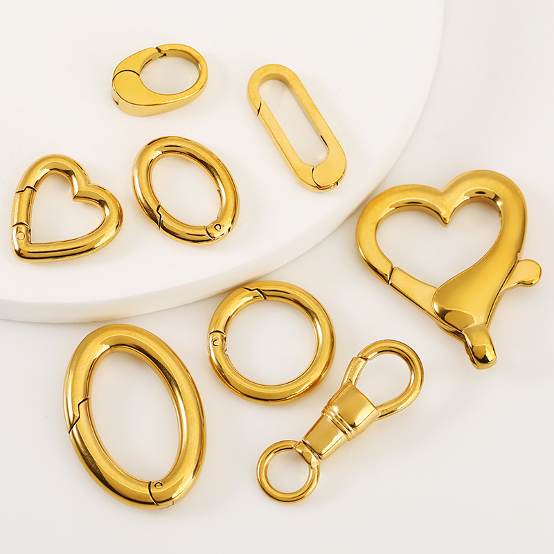 2 attaches mousquetons ovales, - Circle Hook Set avis et prix