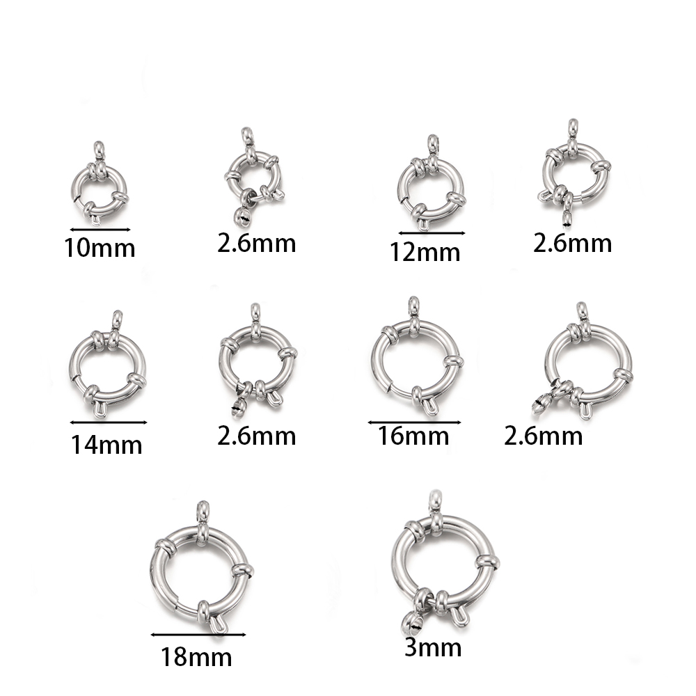 2 pièces de fermoirs à ressort - Circle Hook Set avis et prix